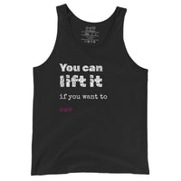 You can lift it - Men's Tank Top