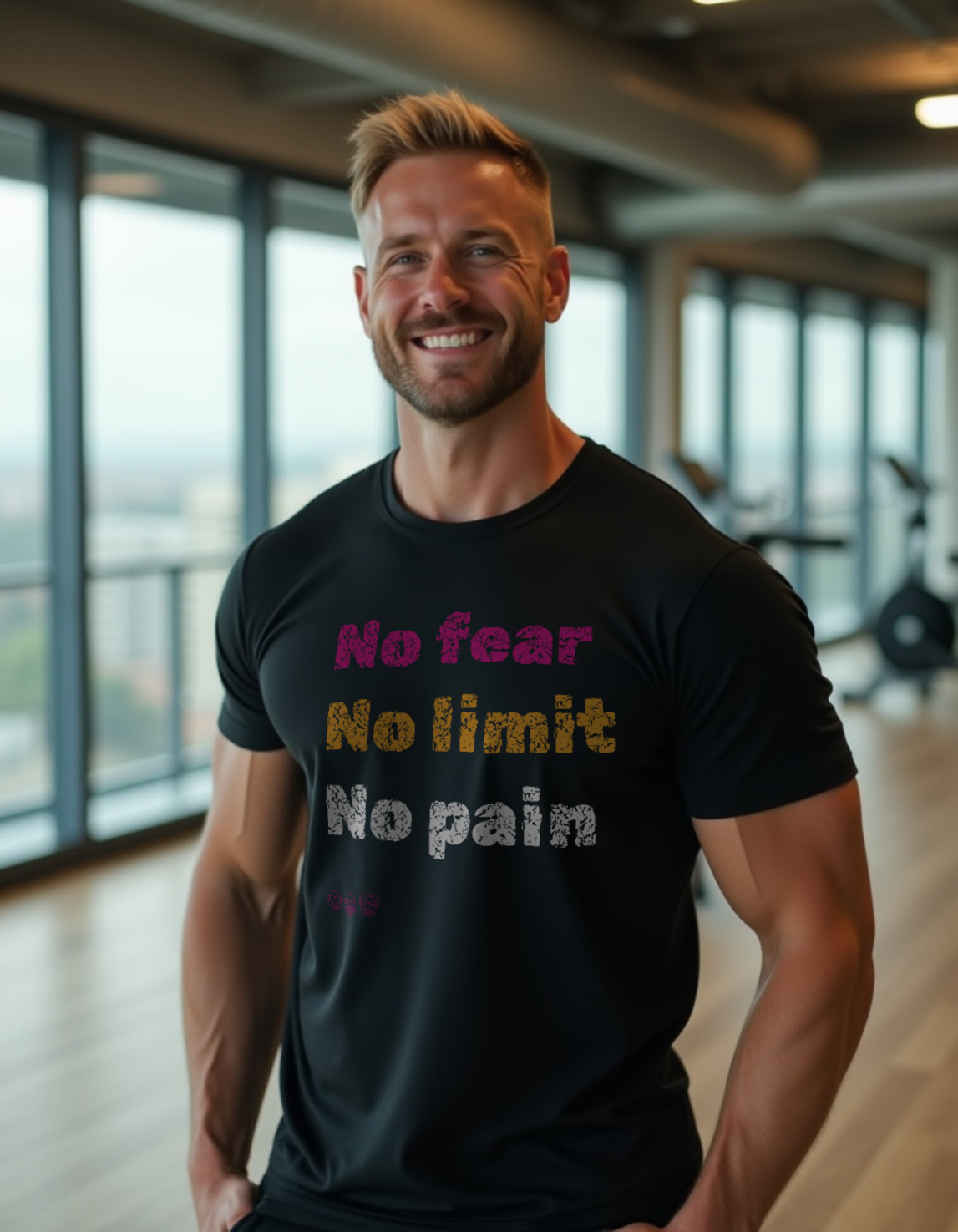 No Fear No Limit No Pain - Unisex classic tee