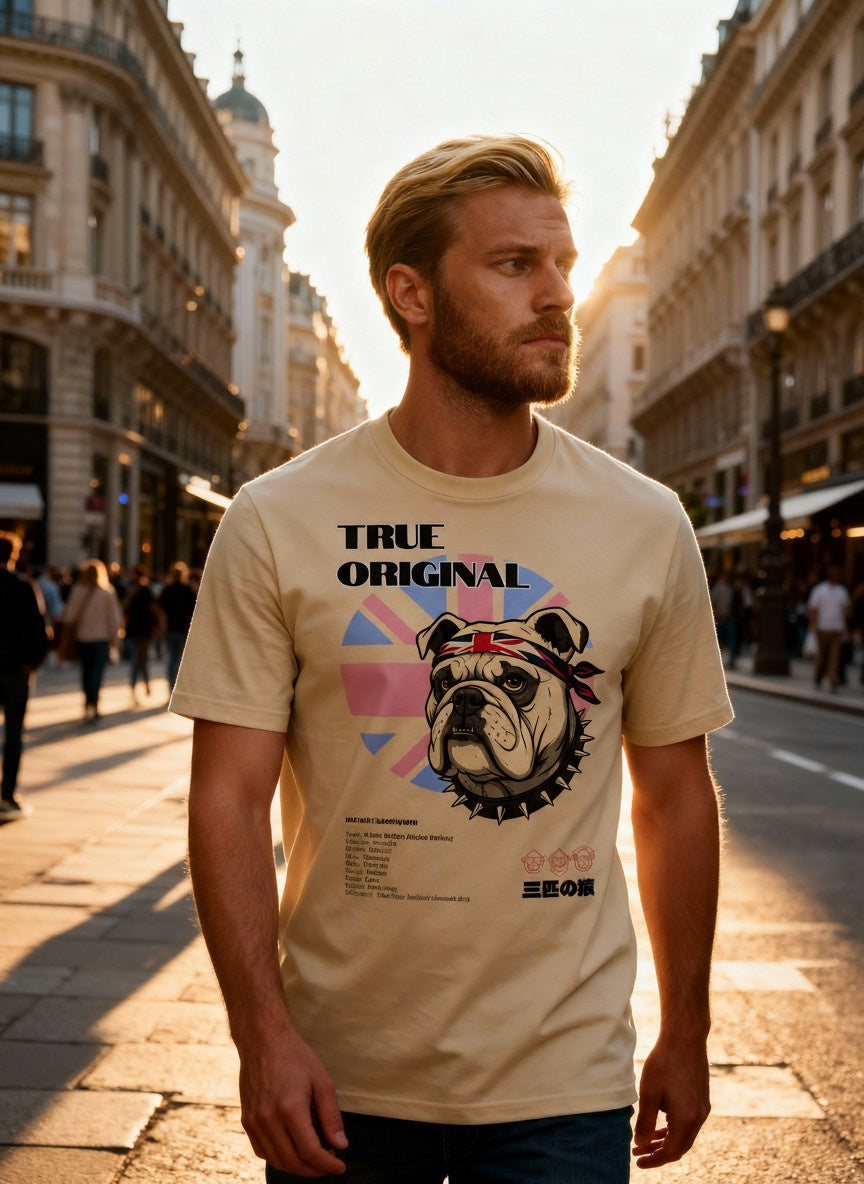 True Original British Bulldog - Unisex classic tee