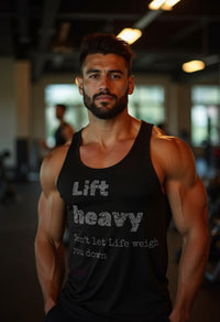 Schwer heben - Männer Tank Top