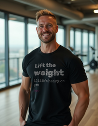 Hebe das Gewicht - Unisex klassisches T-Shirt
