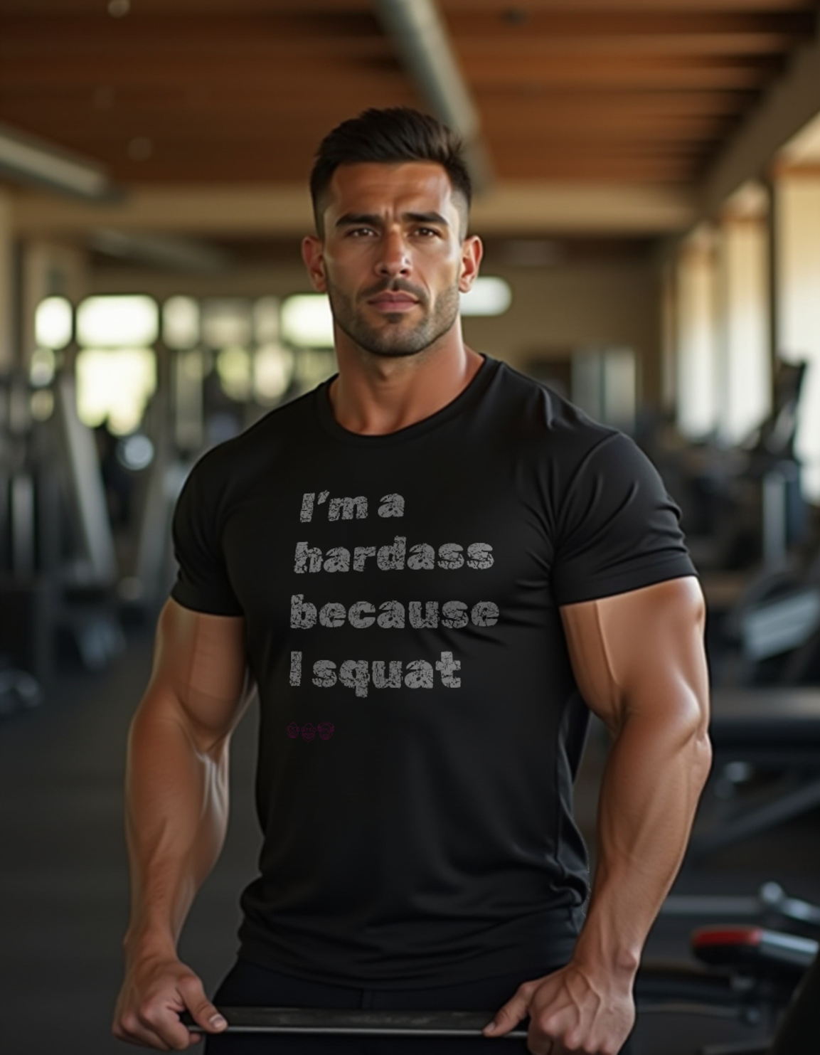 I'm a hardass #3 - Men’s premium heavyweight tee