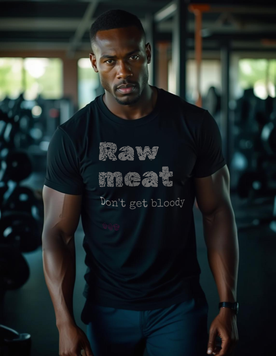 Raw Meat - Men’s premium heavyweight tee