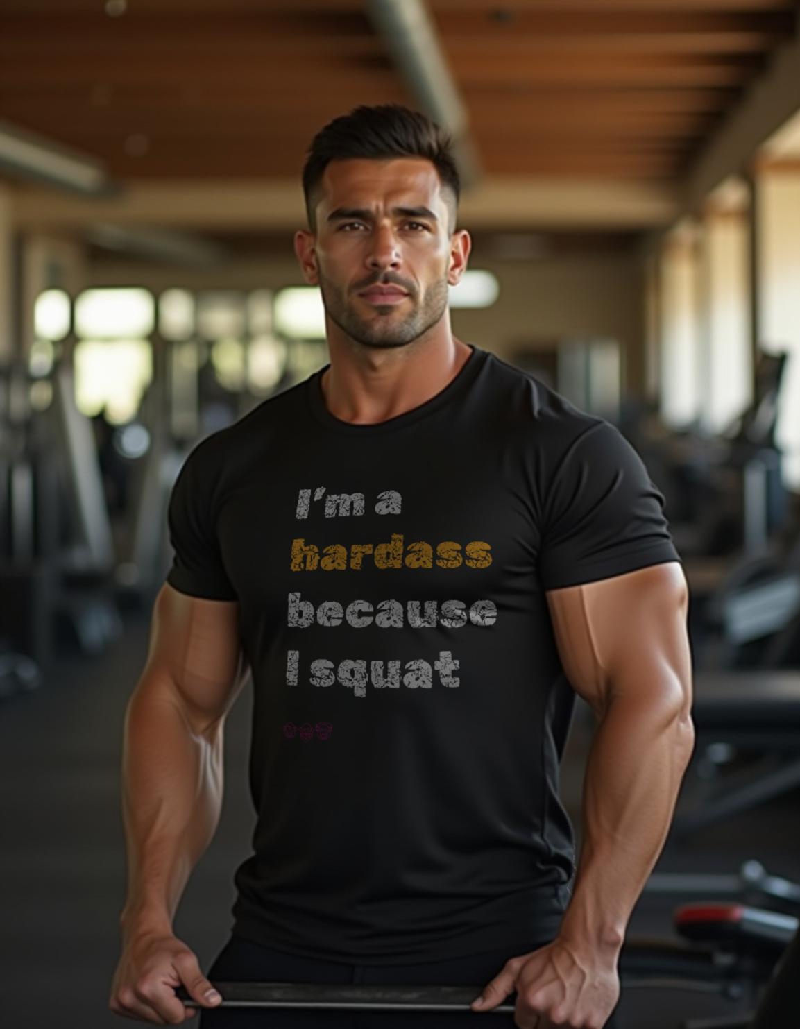 I'm a hardass #2 - Men’s premium heavyweight tee