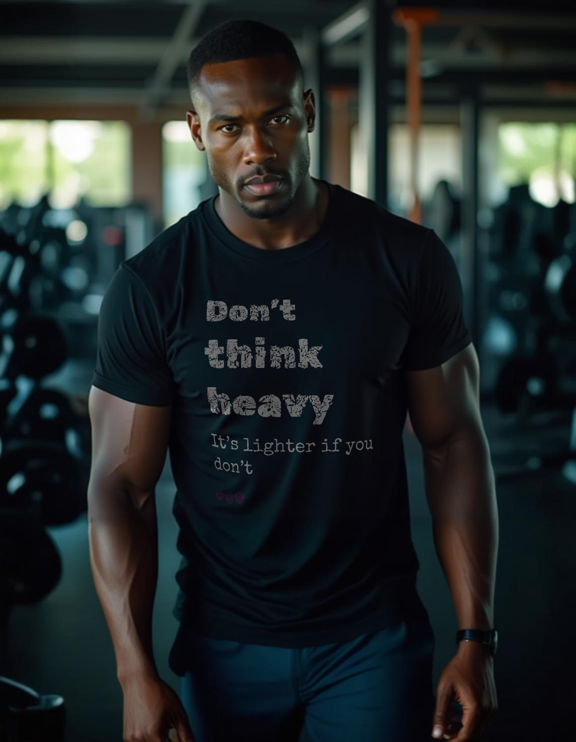 Don't think heavy - Men’s premium heavyweight tee