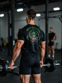 Rep Reaper (Front & Back) - Short Sleeve T-shirt